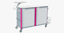 Plan de travail mobile Neop 600 x 400